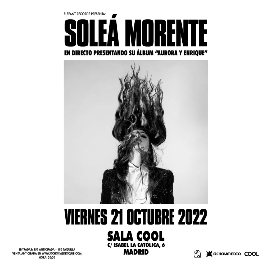 Imagen destacada de noticia: SOLEÁ MORENTE: Presentación en Madrid "Aurora y Enrique"
